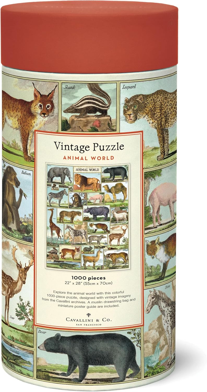 Animal World 1,000 Piece Puzzle