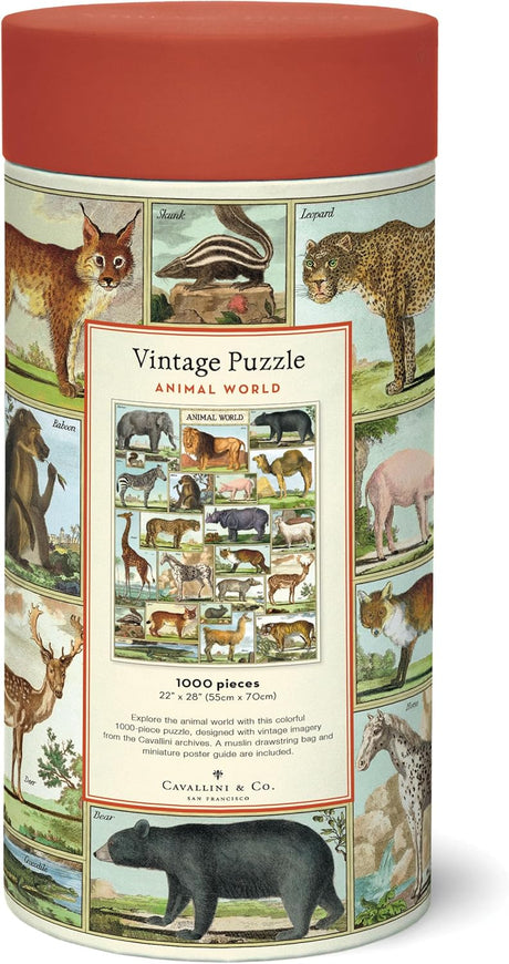 Animal World 1,000 Piece Puzzle