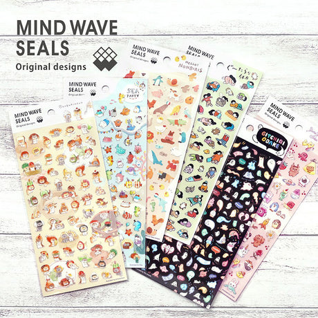 Relaxation Mind Wave Seal Sticker