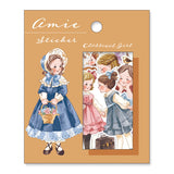 Amie Classical Girl Flake Sticker