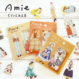 Amie Classical Girl Flake Sticker