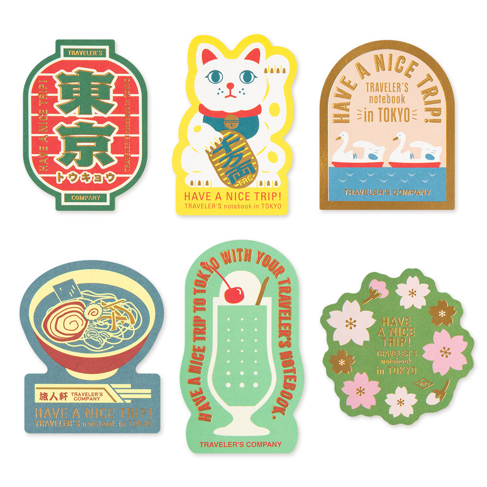 Sticker Set TOKYO Traveler's Company