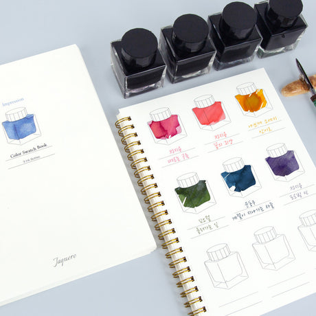 Wearingeul Ink Color Swatch Notebook A5