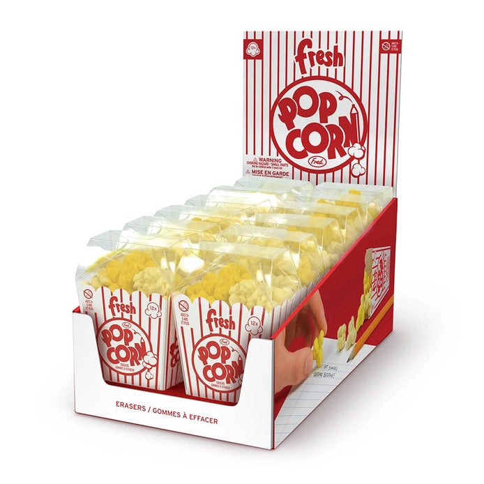 Fresh Popcorn - Erasers - 12