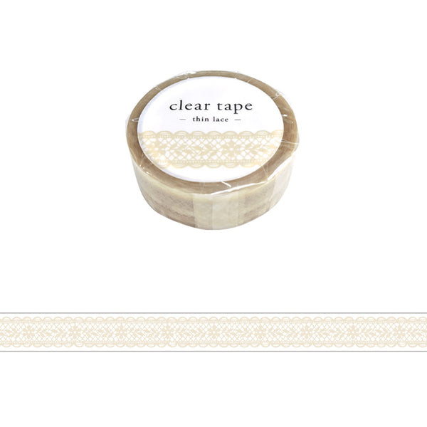 Thin Lace Clear PET Tape Mind Wave