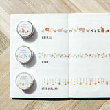 Cozy Animal Washi Tape