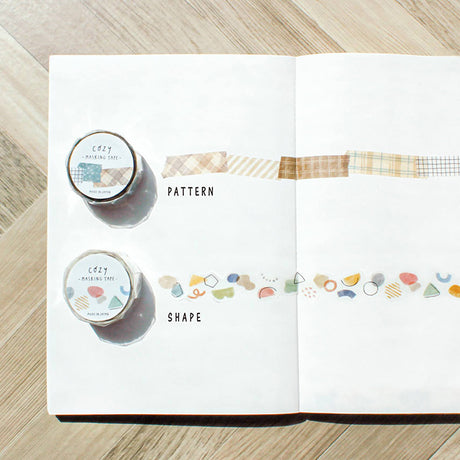 Cozy Shape Washi Tape