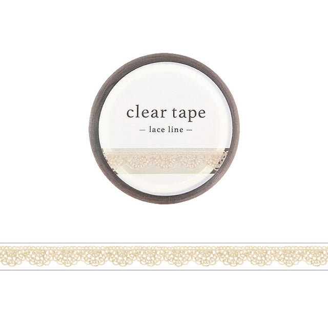 Lace Line Clear PET Tape Mind Wave