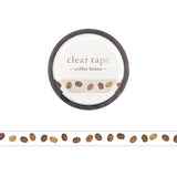 Coffee Bean Clear PET Tape Mind Wave