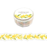 Mind Wave Mimosa Flower Washi Tape