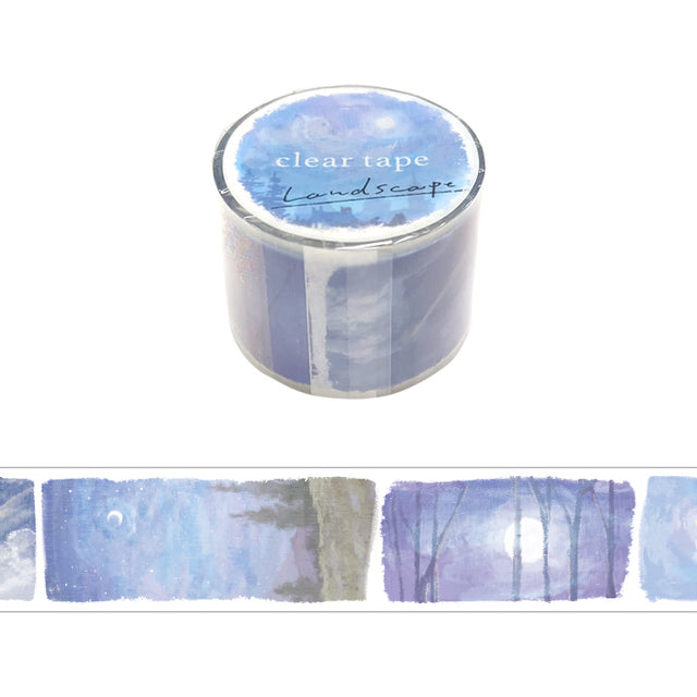 Moonlight Landscape PET Tape