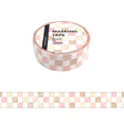 Mind Wave Pattern Check 9 Plaid Washi Tape