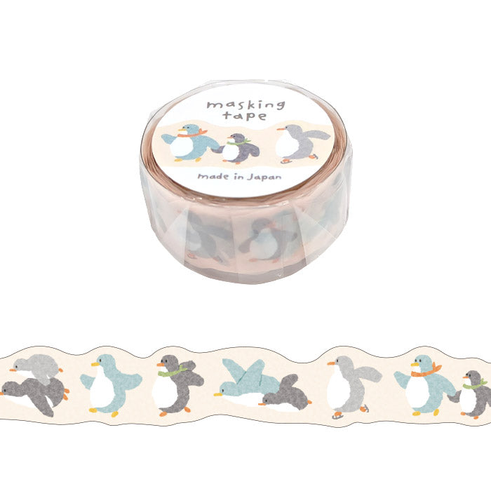 Hokkori Washi Tape Penguin