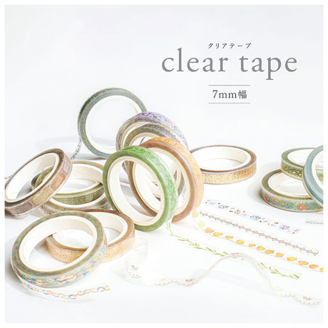 Hokkori Renga PET Clear Tape