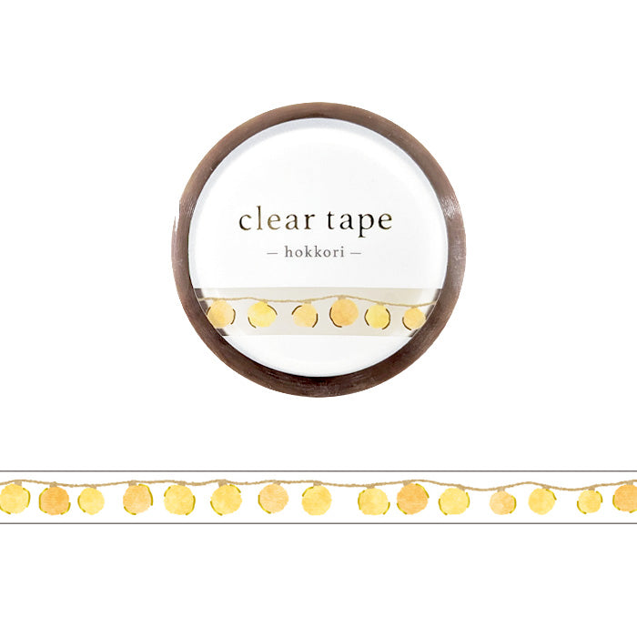 Light Bulb PET Clear Tape