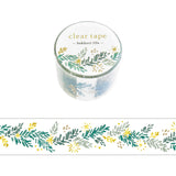 Hokkori Life Fir Clear PET Tape Mind Wave