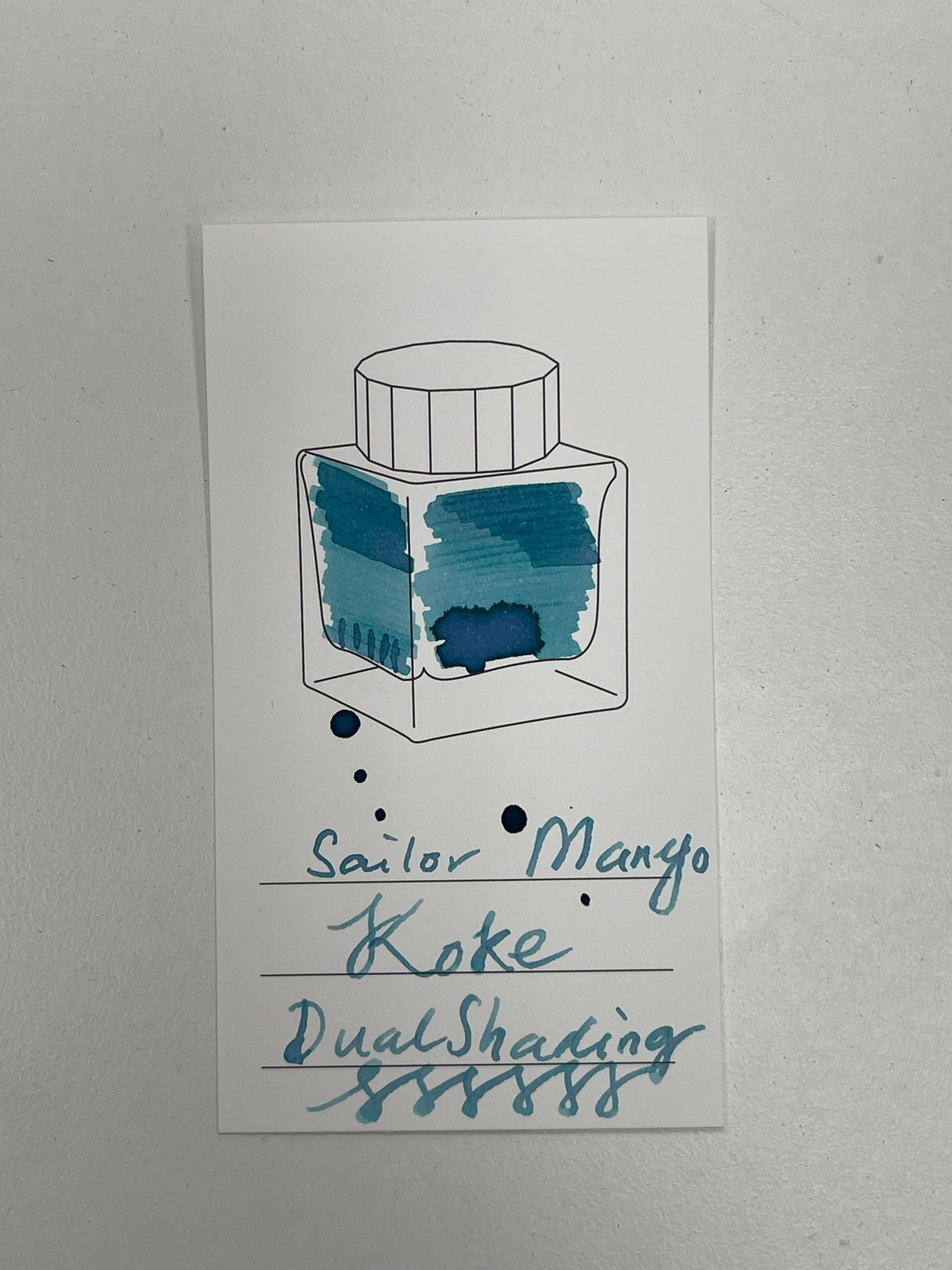 Sailor Manyo Ink - Koke 50ml