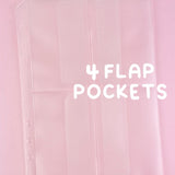 A5 Refill 4 Flap Pockets - Pack of 4