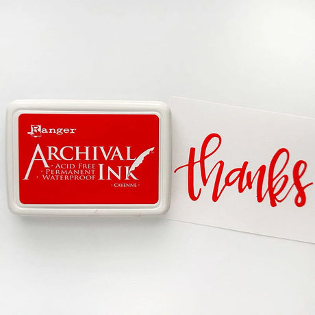 Ranger Archival Ink Pad - Cayenne