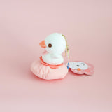 A Lost Duckling Cherry Blossom Keychain Plushie