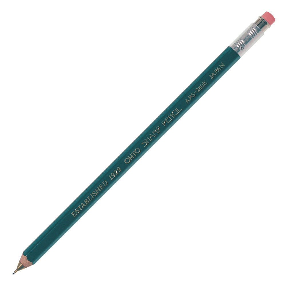 OHTO Wooden Mechanical Pencil 0.5mm Green