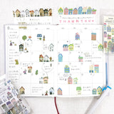 A City of Kindness and Colors Washi Roll Sticker Bande