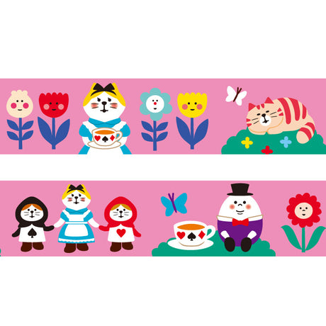 Concombre Alice in Wonderland Washi Tape