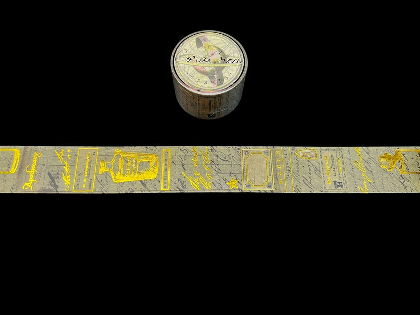 Apothecary Foil Washi Tape