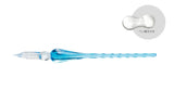 Azonx Glass Dip Pen - Cube Light Blue