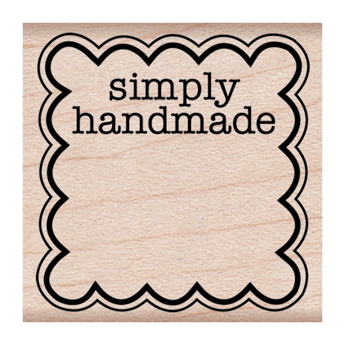 Simply Handmade Rubber Stamp