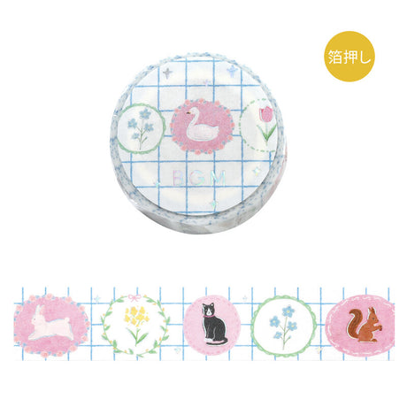 BGM Brooch Washi Tape