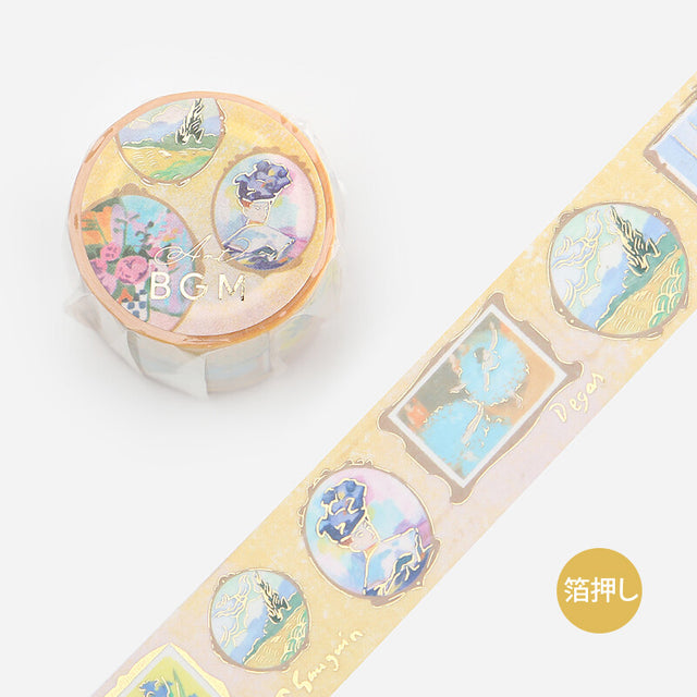 BGM Art Tour Roman Washi Tape