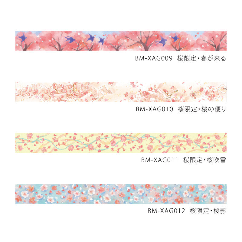 Cherry Blossom In The Wind Washi Tape