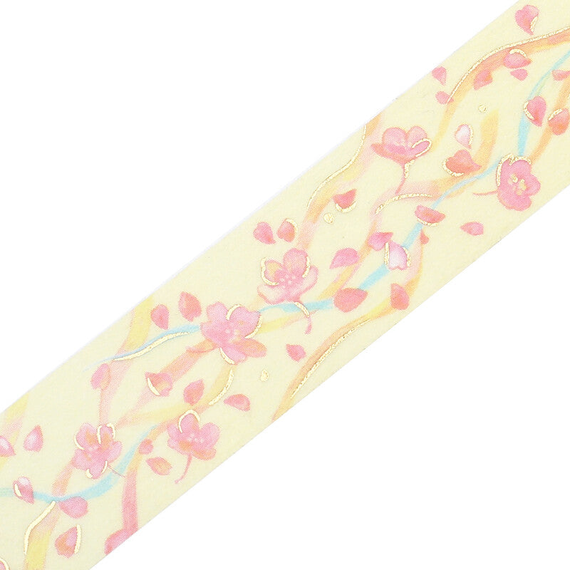 Cherry Blossom In The Wind Washi Tape BGM