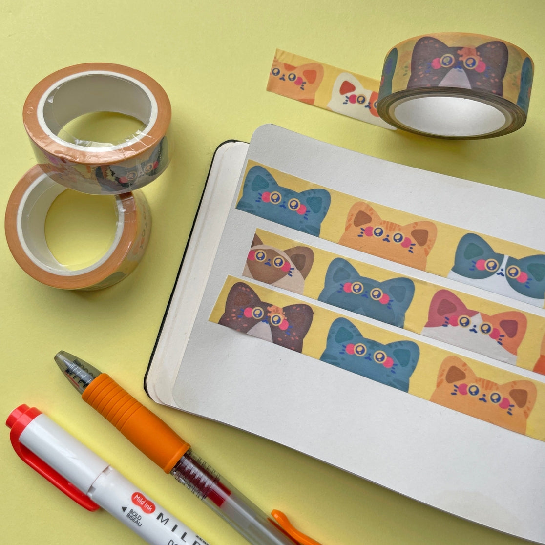 Baby Cats Washi Tape