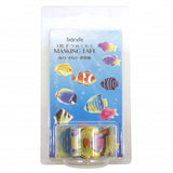 Coral Reef Tropical Fish Masking Roll Sticker Bande Washi Tape (150 pieces)