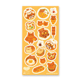 Beary Kawaii Dishes Sticker