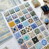 Beautiful Vintage Tiles Sticker