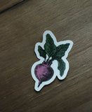 Beet Vinyl Sticker