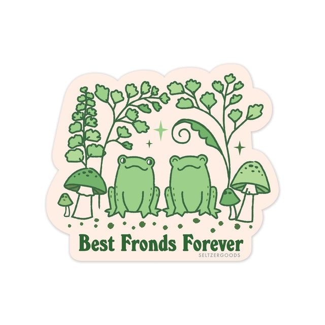 Best Fronds Forever Friends Vinyl Sticker