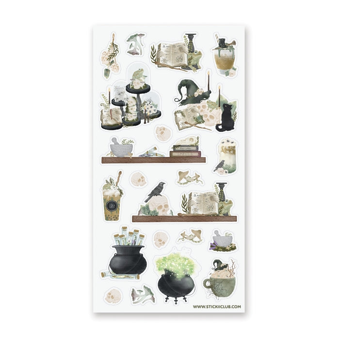 Bewitching Decor Sticker Sheet