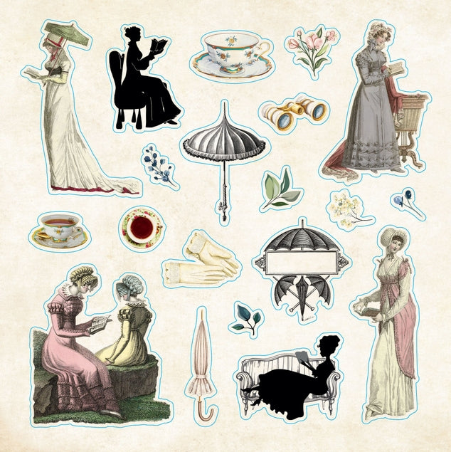 Bibliophelia Ephemera Sticker Book