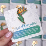 Bird of Paradise Enamel Pin