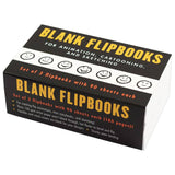 Flipbooks en blanco (paquete de 3)