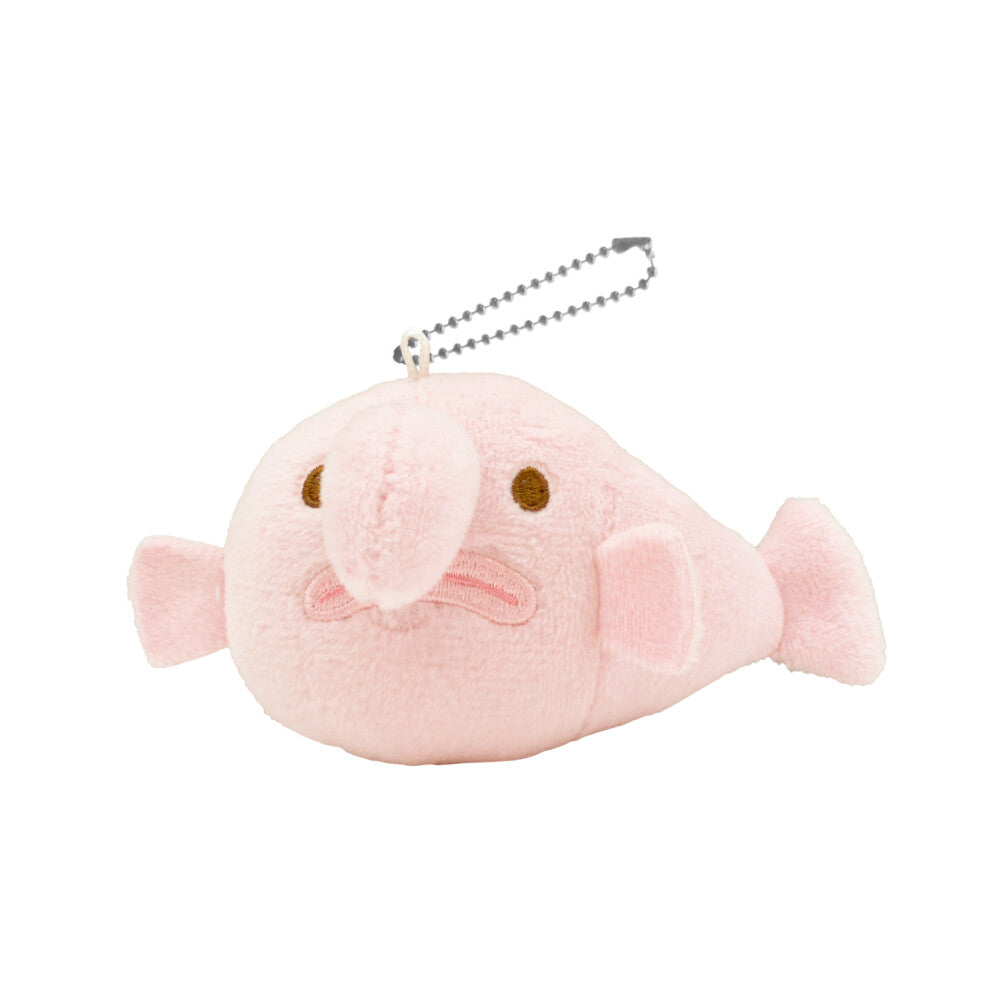 Blobfish Plushie Keychain