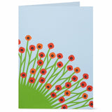 Blooming Poppies Pop-up Card