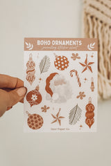 Boho Ornament Journaling Sticker Sheet