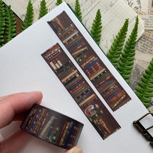 The Creeping Moon Book Bookshelf Washi Tape