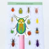 British Beetles Stickers