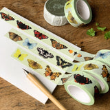 British Butterflies Washi Tape